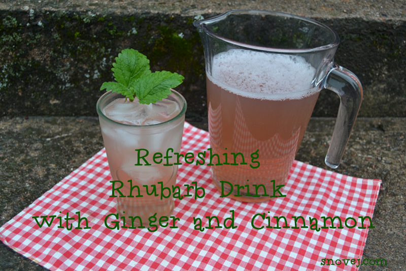 rhubarb drink