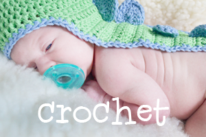 Crochet Pattern: Baby's Dino Hat with Cape