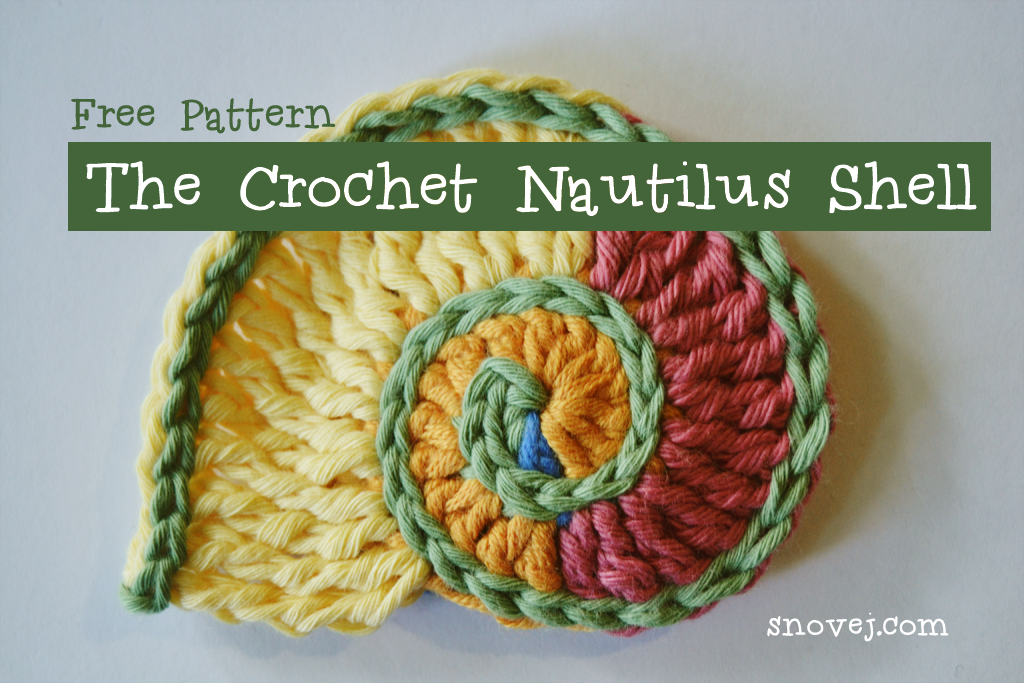 Freeform Crochet Basics Part 5 The Nautilus Shell