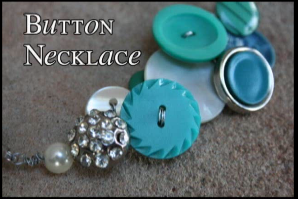 button necklace by whitney sews