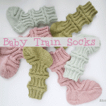 Baby Train Socks