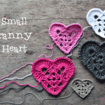 Small Granny Square Heart